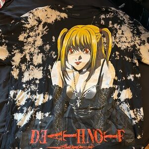 Anime Graphic T-Shirt - Black & White
